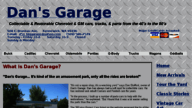 What Dansgarage.net website looked like in 2018 (5 years ago)