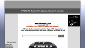 What Dvdvideo.co.nz website looked like in 2018 (8 years ago)