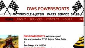 What Dwspowersports.com website looked like in 2018 (5 years ago)