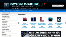 What Daytonamagic.com website looked like in 2018 (5 years ago)