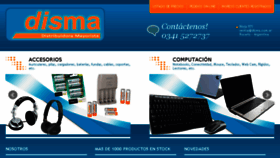 What Disma.com.ar website looked like in 2018 (5 years ago)
