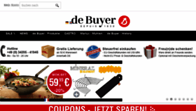 What Debuyer-brandshop.com website looked like in 2018 (5 years ago)