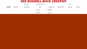 What Deeboswellbuck.com website looked like in 2018 (5 years ago)