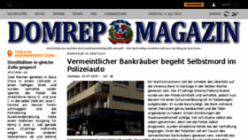 What Domrep-magazin.de website looked like in 2018 (5 years ago)