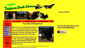 What Dawntoduskllamas.com website looked like in 2018 (7 years ago)