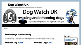 What Dogwatchuk.com website looked like in 2018 (5 years ago)