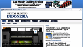 What Digitalprintingindonesia.com website looked like in 2018 (5 years ago)