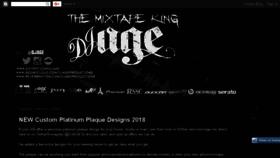 What Djageproductions.com website looked like in 2018 (5 years ago)