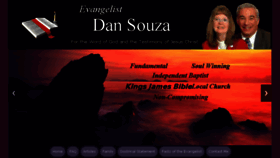 What Dansouza.org website looked like in 2018 (5 years ago)