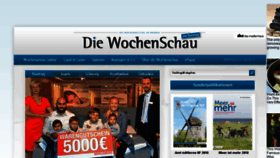 What Diewochenschau.de website looked like in 2018 (5 years ago)