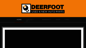 What Deerfootautoparts.com website looked like in 2018 (7 years ago)