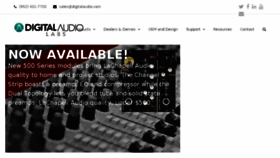 What Digitalaudio.com website looked like in 2018 (5 years ago)