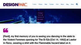 What Designparc.com website looked like in 2018 (5 years ago)