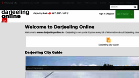 What Darjeelingonline.in website looked like in 2018 (5 years ago)