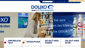 What Douxo.de website looked like in 2018 (5 years ago)
