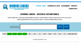 What Domini-liberi.it website looked like in 2018 (5 years ago)