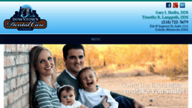 What Dentalcareduluth.com website looked like in 2018 (5 years ago)
