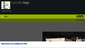 What Dupilat.cybercolleges42.fr website looked like in 2018 (5 years ago)
