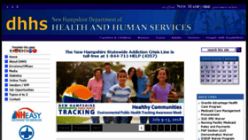 What Dhhs.nh.gov website looked like in 2018 (5 years ago)