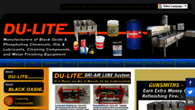 What Du-lite.com website looked like in 2018 (5 years ago)