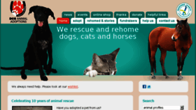 What Dchanimalrescue.org.au website looked like in 2018 (5 years ago)