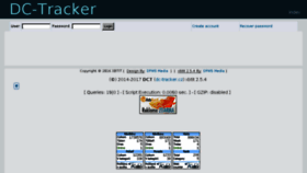 What Dc-tracker.cz website looked like in 2018 (5 years ago)