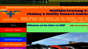 What Dokumentationszentrum-eisenbahnforschung.org website looked like in 2018 (5 years ago)