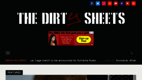 What Dirtysheets.net website looked like in 2018 (5 years ago)