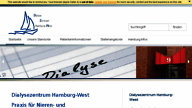 What Dialysezentrum-hamburg.de website looked like in 2018 (5 years ago)