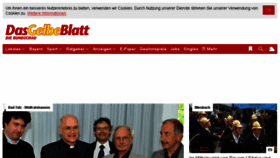 What Dasgelbeblatt.de website looked like in 2018 (5 years ago)
