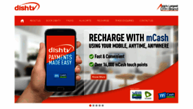 What Dishtv.lk website looked like in 2018 (5 years ago)