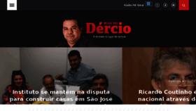 What Dercio.com.br website looked like in 2018 (5 years ago)