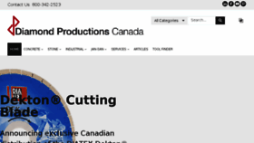 What Dpcanada.com website looked like in 2018 (5 years ago)