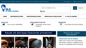 What Delampenspecialisten.nl website looked like in 2018 (5 years ago)