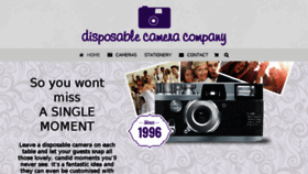 What Disposablecamera.com.au website looked like in 2018 (5 years ago)