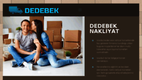What Dedebeknakliyat.com website looked like in 2018 (5 years ago)
