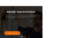 What Delinkbuilder.nl website looked like in 2018 (7 years ago)