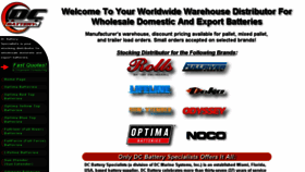 What Dcbattery.com website looked like in 2018 (5 years ago)