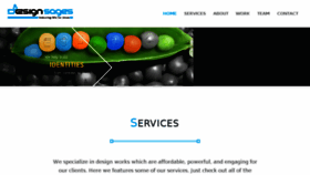What Designsages.com website looked like in 2018 (5 years ago)