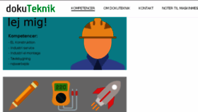 What Dokuteknik.dk website looked like in 2018 (5 years ago)