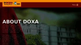 What Doxaonline.org website looked like in 2018 (5 years ago)