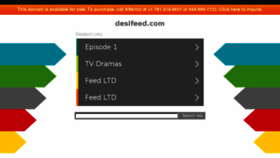 What Desifeed.com website looked like in 2018 (5 years ago)