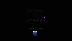 What Dotmagazine.com.br website looked like in 2018 (5 years ago)