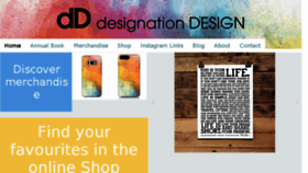 What Designationdesign.com website looked like in 2018 (7 years ago)