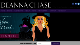 What Deannachase.com website looked like in 2018 (7 years ago)