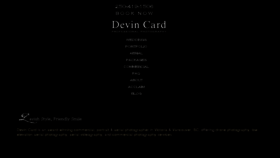 What Devincard.com website looked like in 2018 (5 years ago)