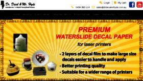 What Drdecalmrhyde.com.au website looked like in 2018 (5 years ago)