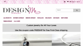 What Designmejewelry.com website looked like in 2018 (5 years ago)