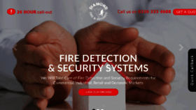 What Diamondsecurity.co.uk website looked like in 2018 (5 years ago)