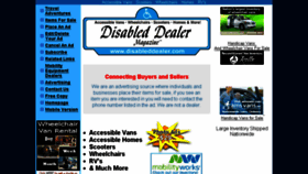 What Disableddealer.com website looked like in 2018 (5 years ago)